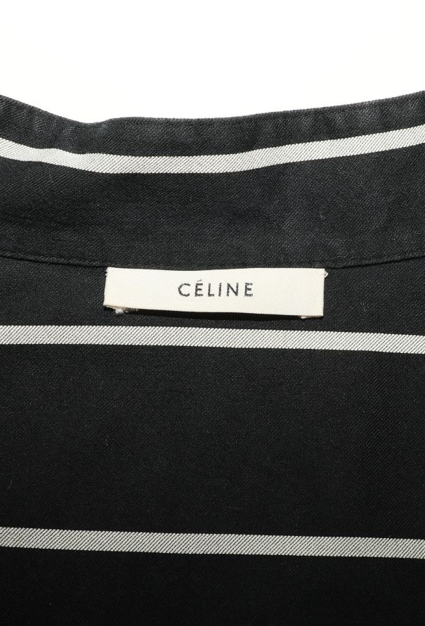 Céline S/S 2018 Belted Striped Dress - 7