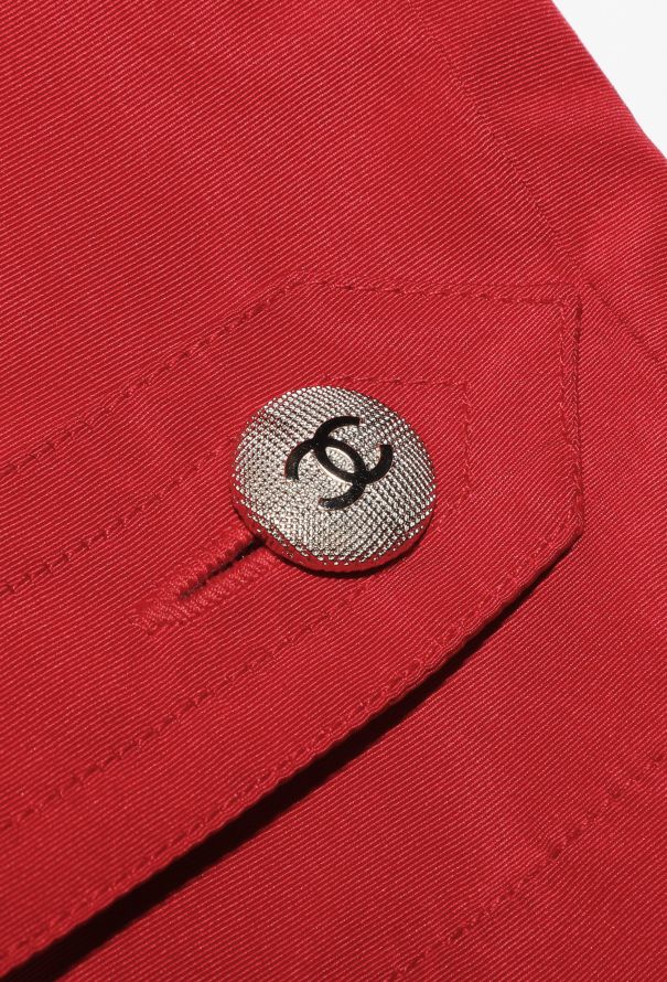 Chanel HIGHLY COLLECTOR S/S 1995 Embossed Trench - 10 Chanel HIGHLY COLLECTOR S/S 1995 Embossed Trench - 10