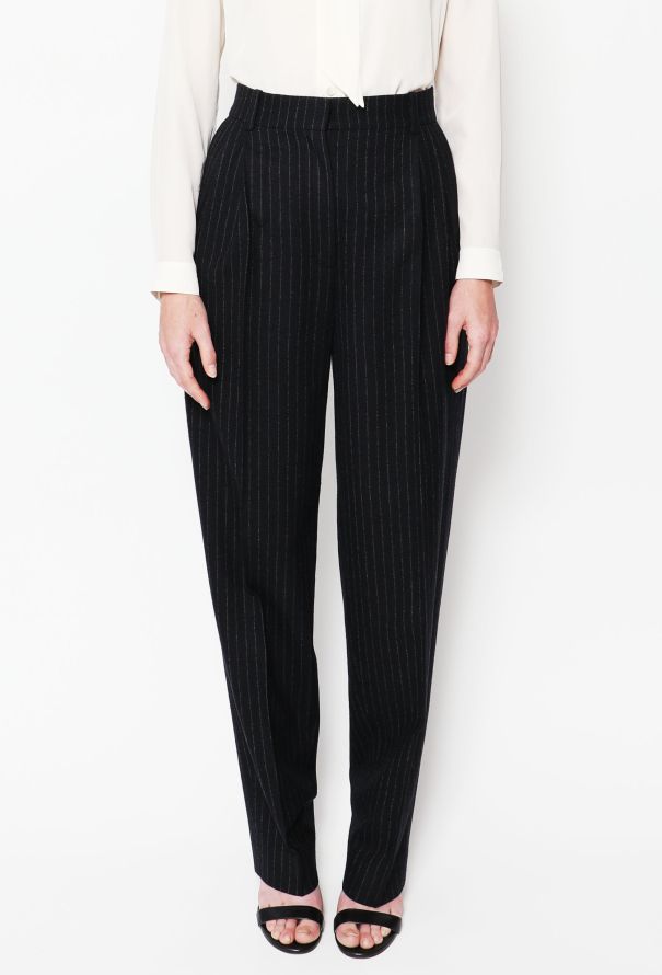 Pre-Fall 2012 Pinstripe Wool Trousers - Céline | Authentic Pre-Fall 2012 Pinstripe Wool Trousers - Céline | Authentic