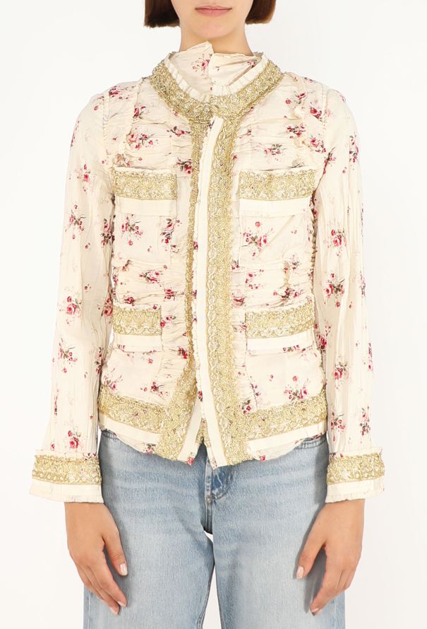 Comme des Garçons Metallic Lace Jacket, S/S 2008 - 1