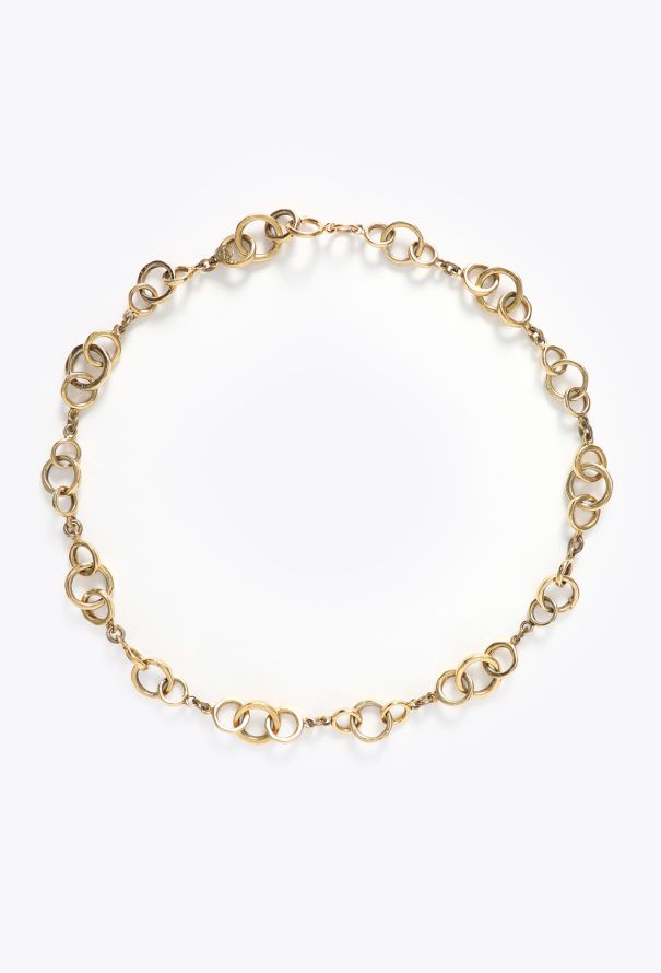 Chanel Vintage Hammered Chain Sautoir - 2