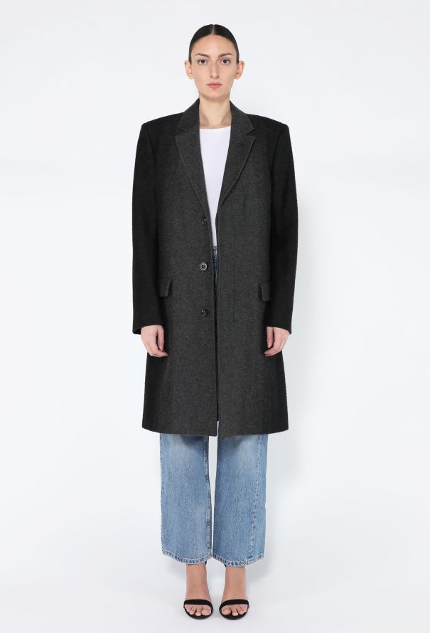 Maison Margiela 2012 Gradient Wool Coat - 4