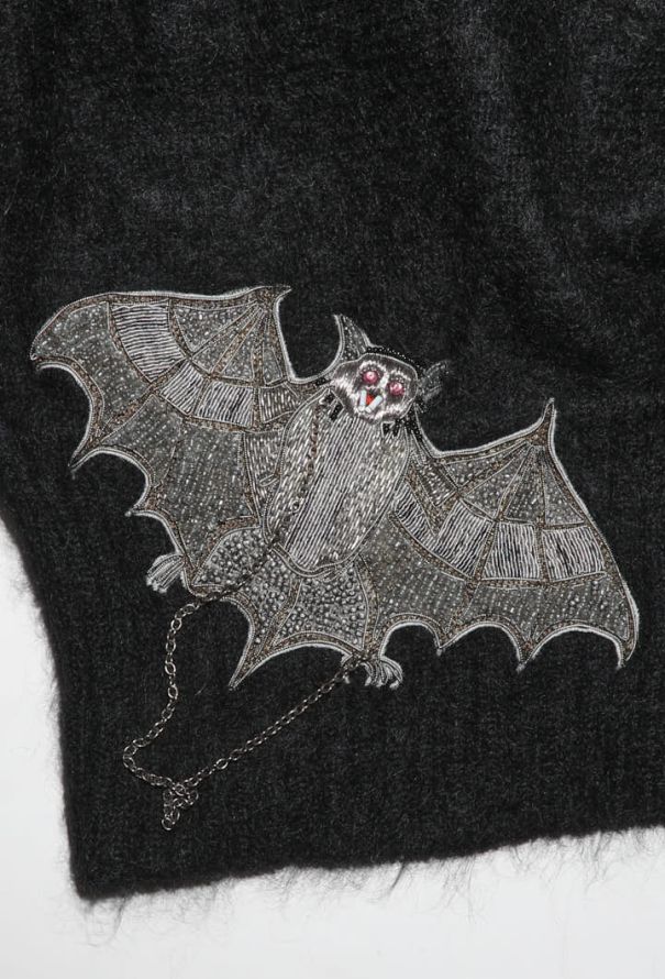 Chloé Merino Bat-Embellished Sweater, 2001 - 6