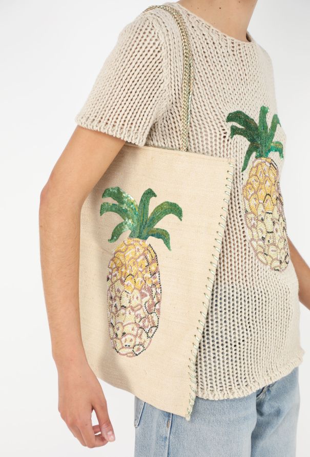 Chloé Pineapple Linen Top, 2001 - 2