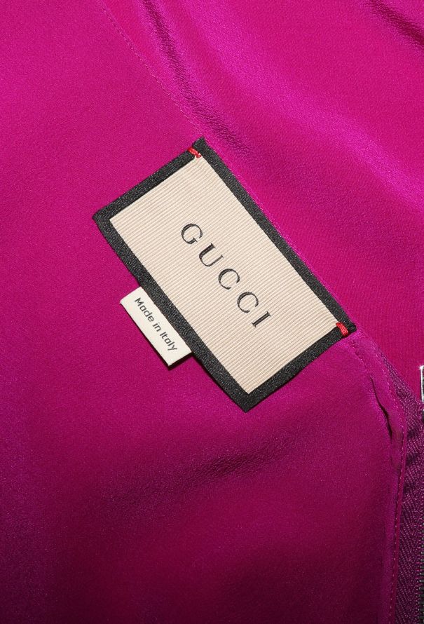 Gucci 2022 Silk Slit Maxi Dress - 5