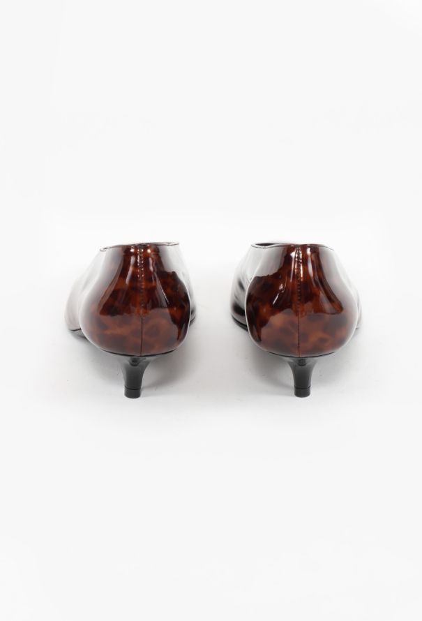 Loro Piana 2023 Patent Calfskin Rebecca Pump - 4