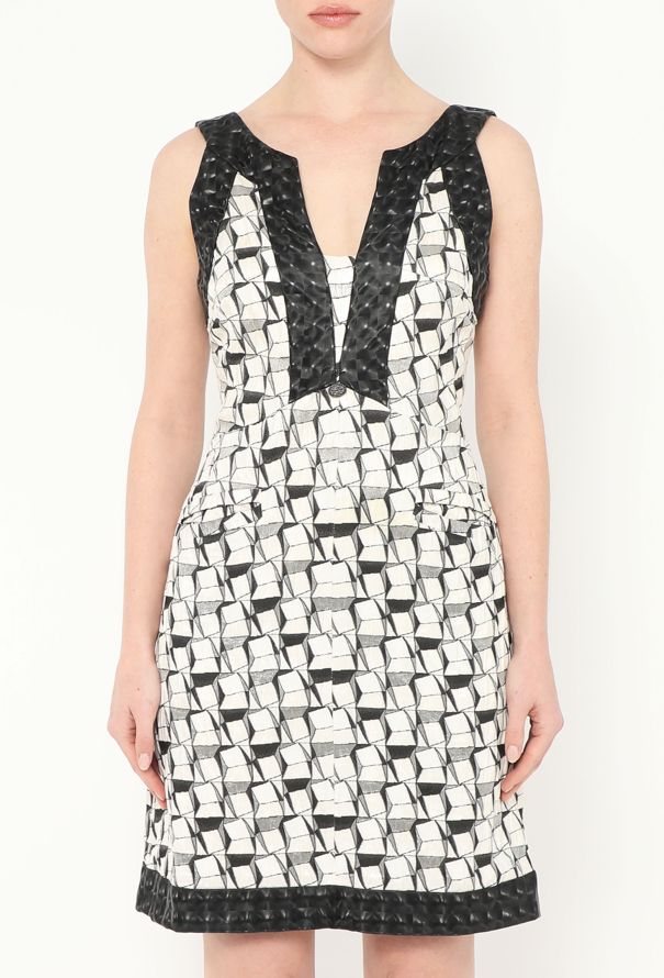 Chanel Resort 2015 Iridescent Geometric Dress - 3