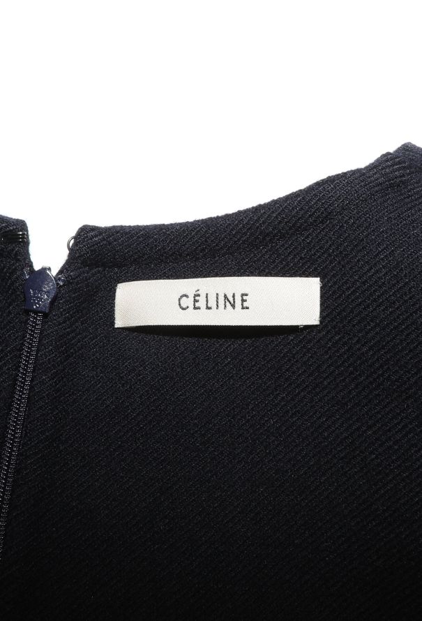 Céline Classic Twill A-Line Dress - 5