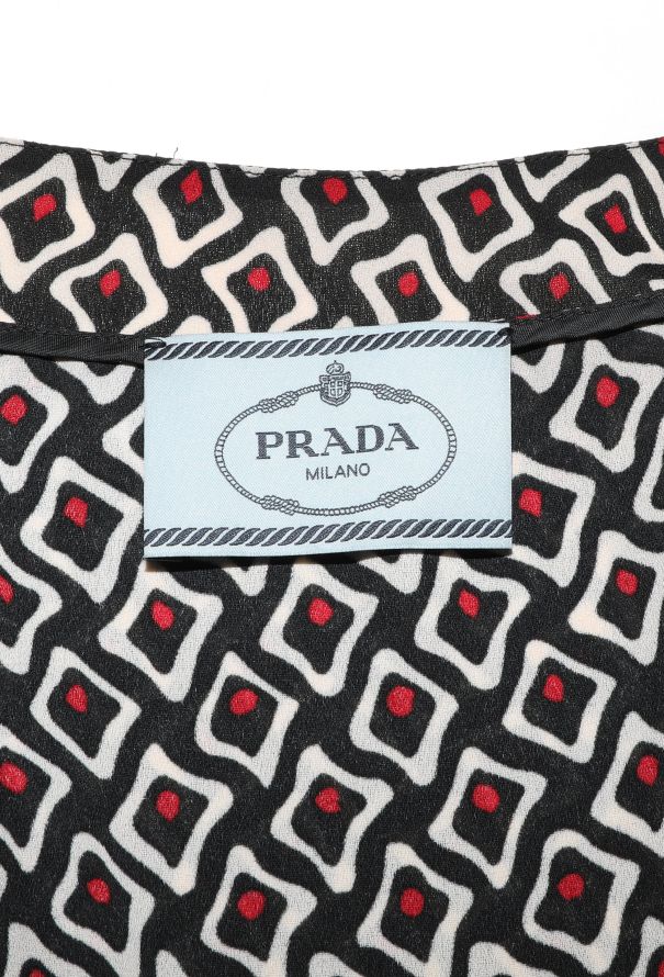 Prada 2017 Belted Crêpe Dress - 4