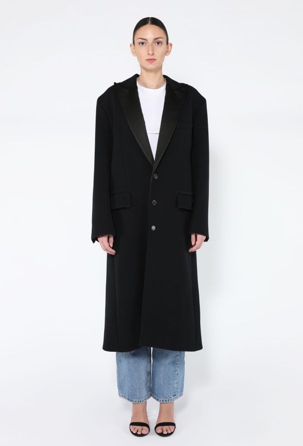 Céline Iconic F/W 2017 Notched Smoking Coat - 1