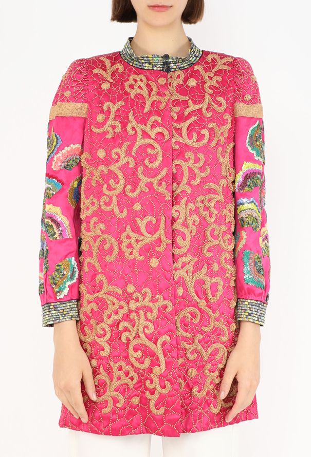 Dries Van Noten Hand-Embellished Silk Jacket, F/W 2008 - 5