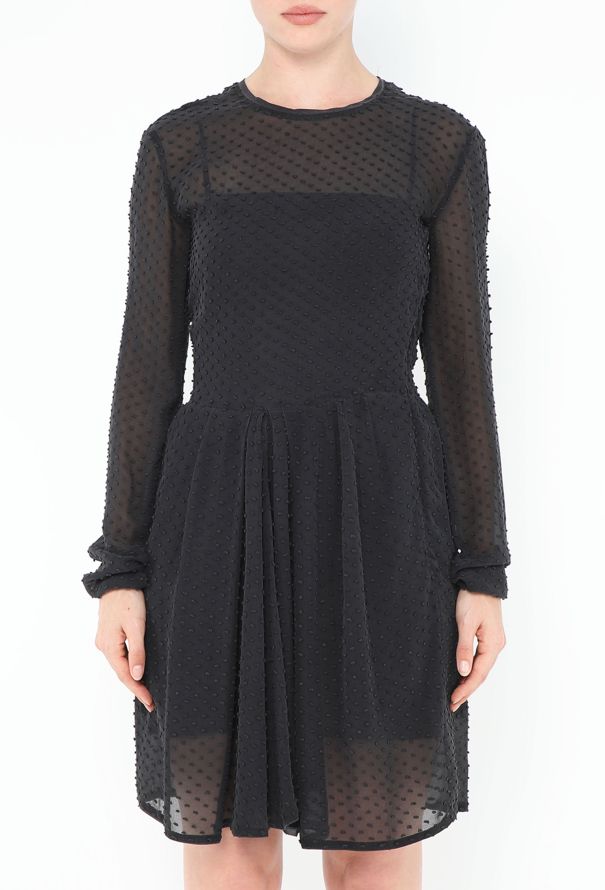 Balenciaga Swiss Knot Silk Dress - 2