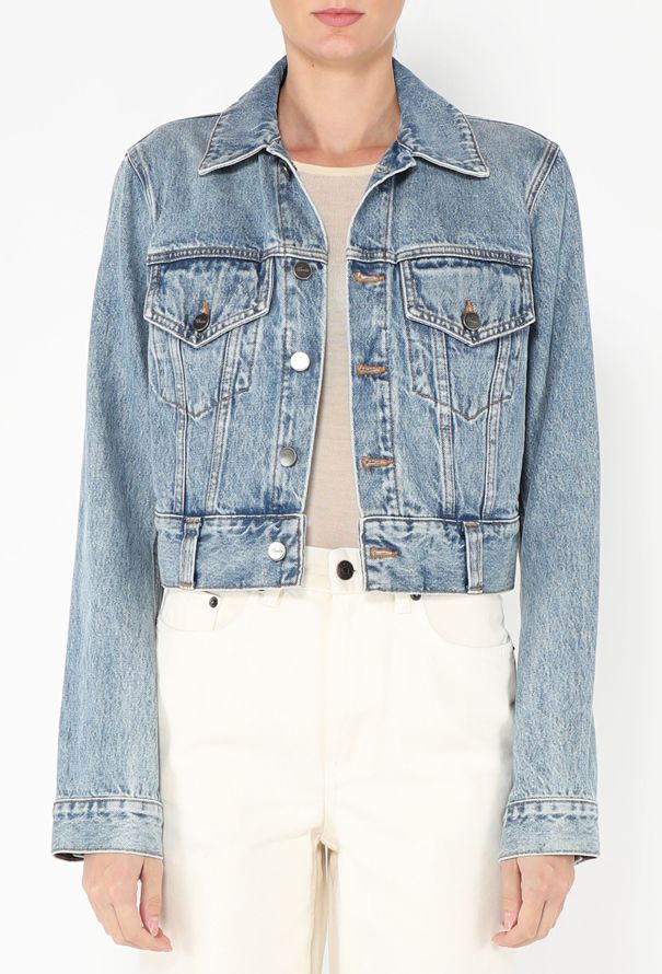 Khaite Resort 2023 Rizzo Denim Jacket - 6