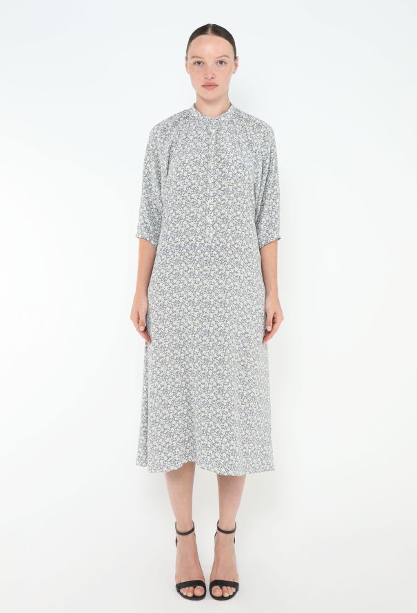 Céline 2020 Floral Chiffon Dress - 1