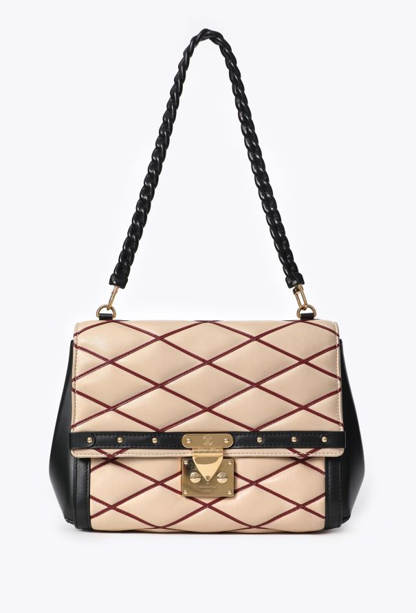 Louis Vuitton Malletage Quilted Flap Bag - 1