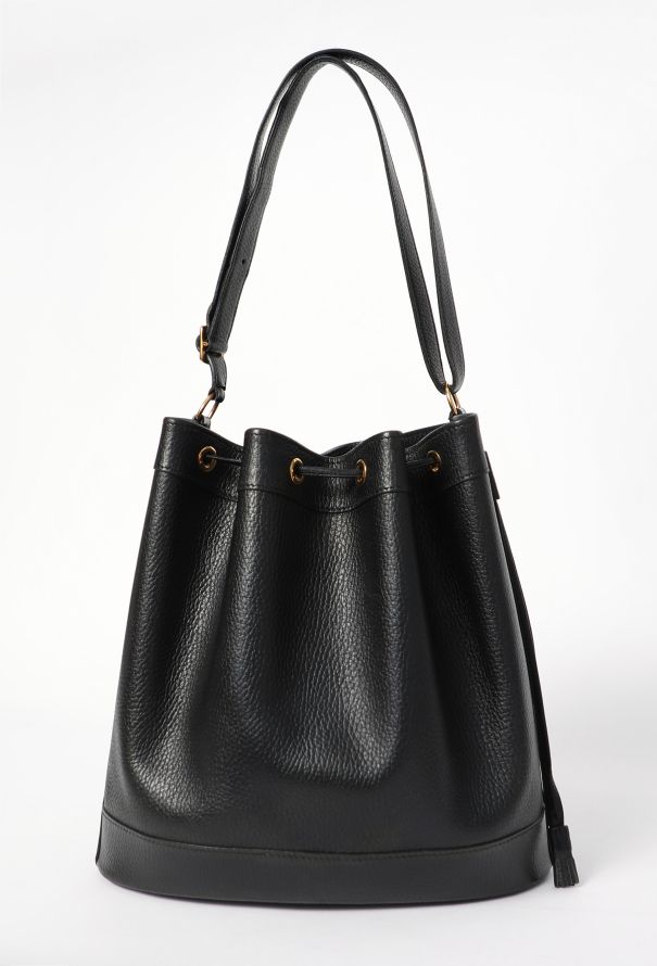 Hermès '90s Black Ardennes Market Bag - 1