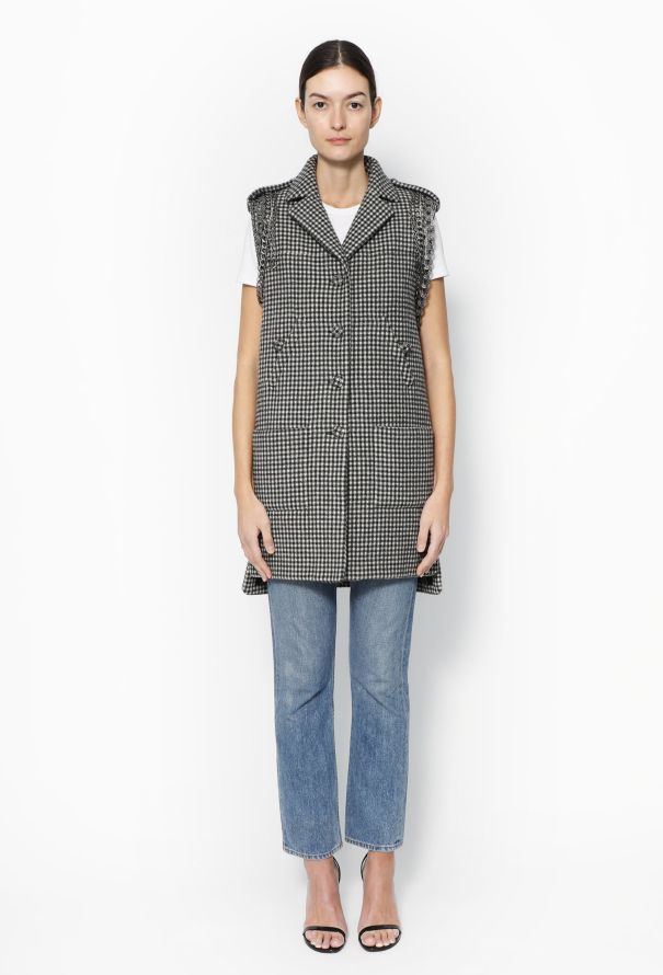 Chanel Pre-Fall 2008 Paris-London Checkered Vest - 4