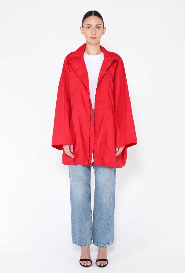 The Row S/S 2024 Dune Oversized Nylon Jacket - 5