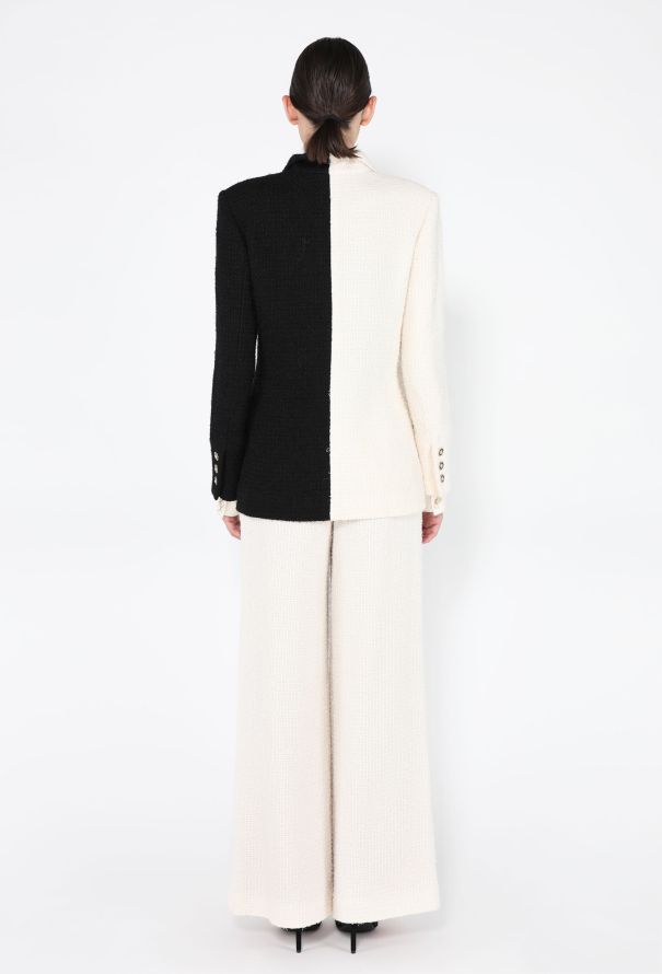 Chanel Bicolor Tweed Tailored Ensemble, Pre-Fall 2020 - 9