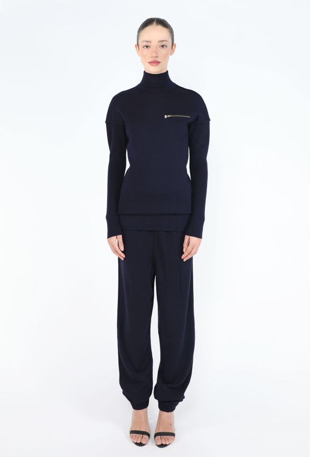 Alaïa Fall 1986 Zip Sweater Ensemble - 1
