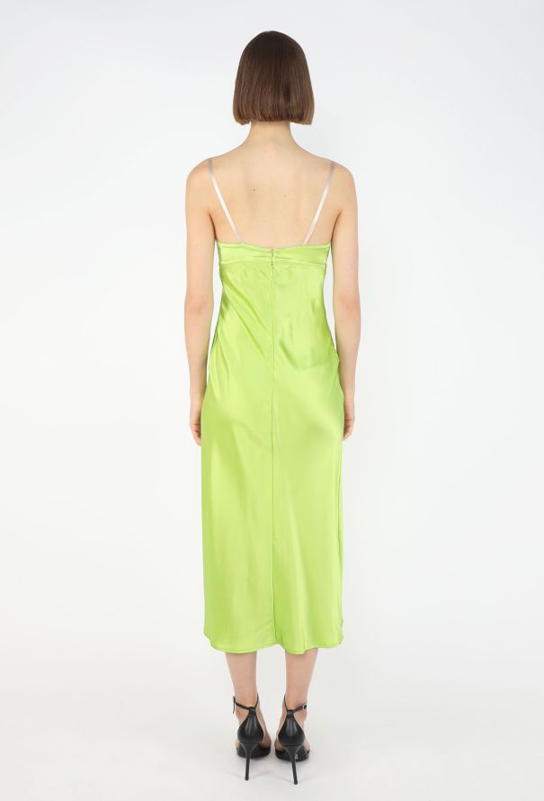 Dolce & Gabbana Mink Fur Trim Slip Ensemble, 1997 - 6