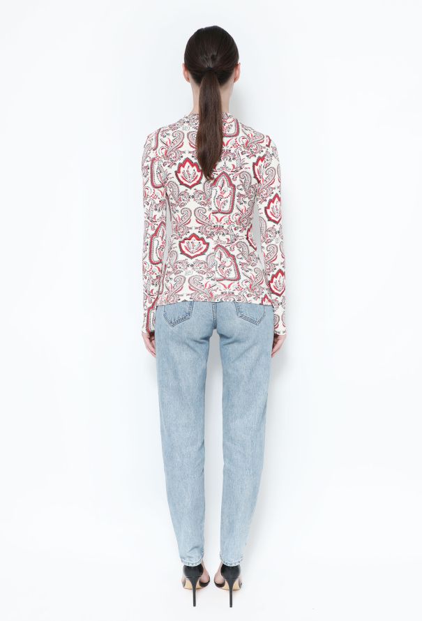 Paco Rabanne S/S 2018 Paisley Sequin Top - 4