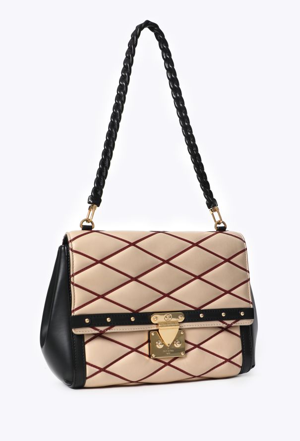 Louis Vuitton Malletage Quilted Flap Bag - 2