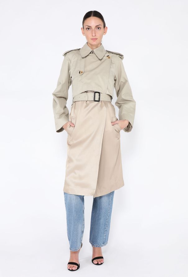 Céline Resort 2018 Belted Épaulette Trench - 4