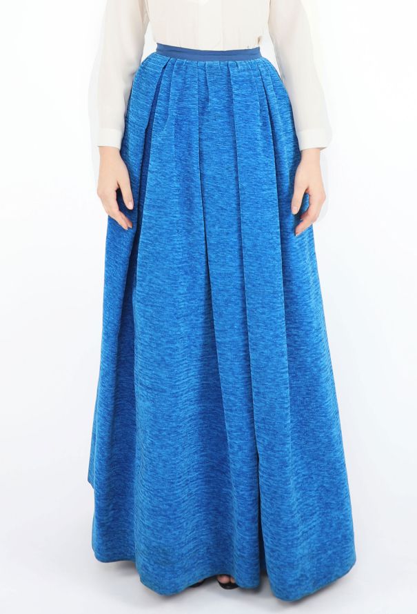 Saint Laurent Haute Couture 1976 Jacquard Maxi Skirt - 4