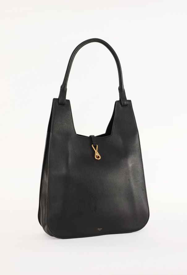 Céline Black Hook Hobo Bag - 3
