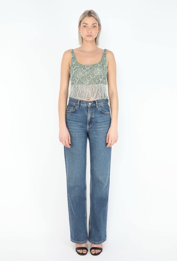 Azzaro 1973 Camapaign Chainlink Top - 2