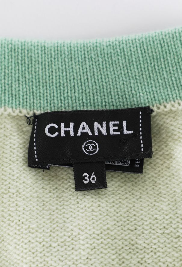 Chanel Cashmere 'CC' Halter Set, S/S 2023 - 8