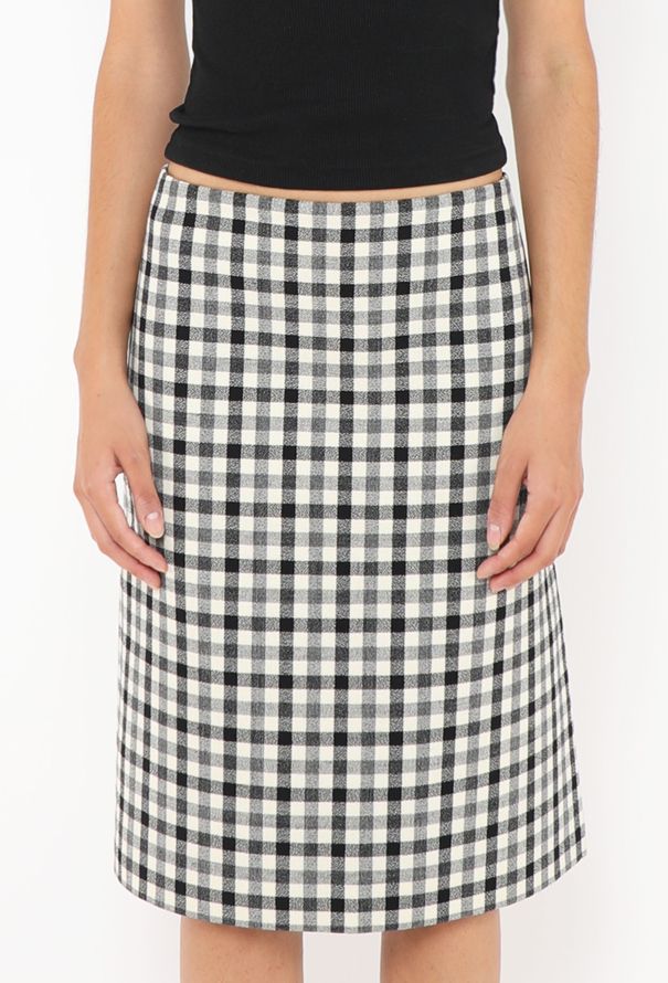 Balenciaga S/S 2018 Checkered Skirt - 3 Balenciaga S/S 2018 Checkered Skirt - 3