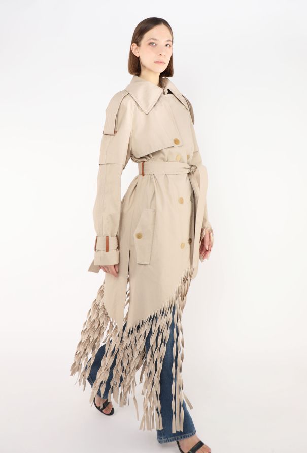 Loewe S/S 2018 Shredded Trench Coat - 6 Loewe S/S 2018 Shredded Trench Coat - 6