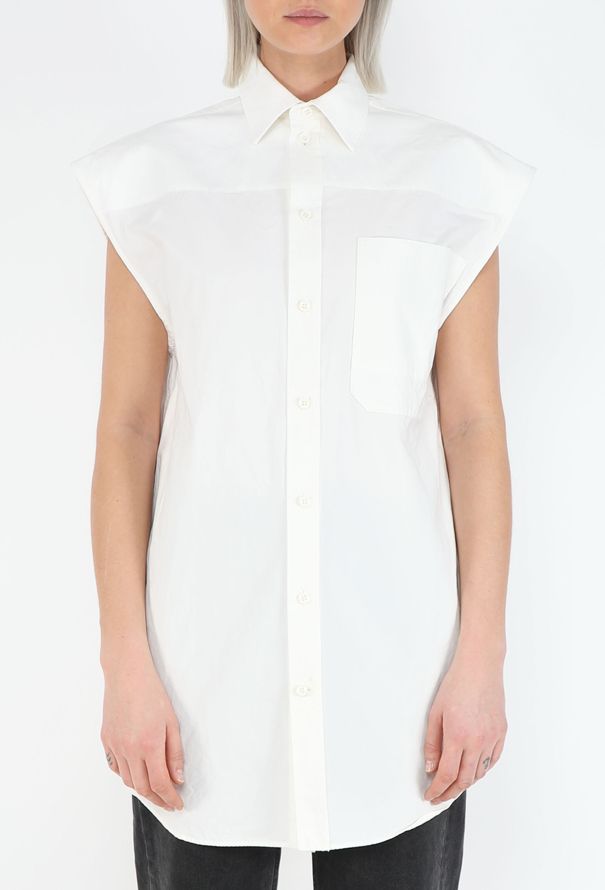 Phoebe Philo A2 Edit Sleeveless Oversized Shirt - 1