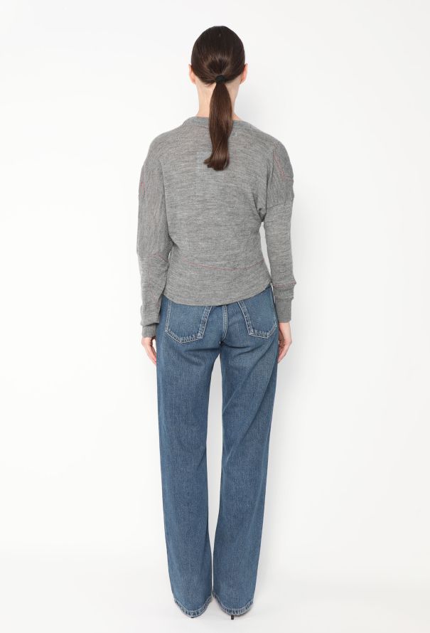 Balenciaga F/W 2002 Asymmetrical Cubist Sweater - 5 Balenciaga F/W 2002 Asymmetrical Cubist Sweater - 5