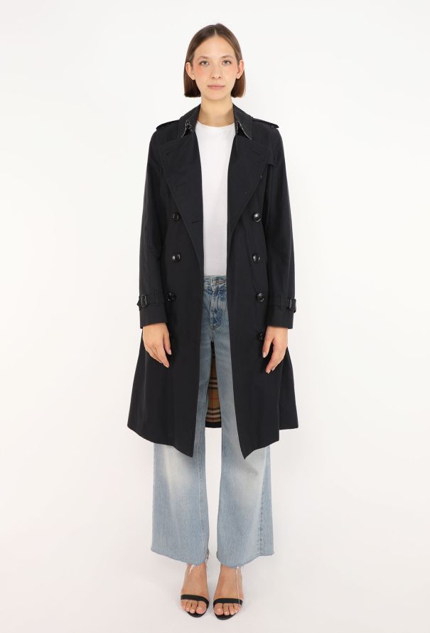 Burberry Classic Kensington Trench Coat - 2