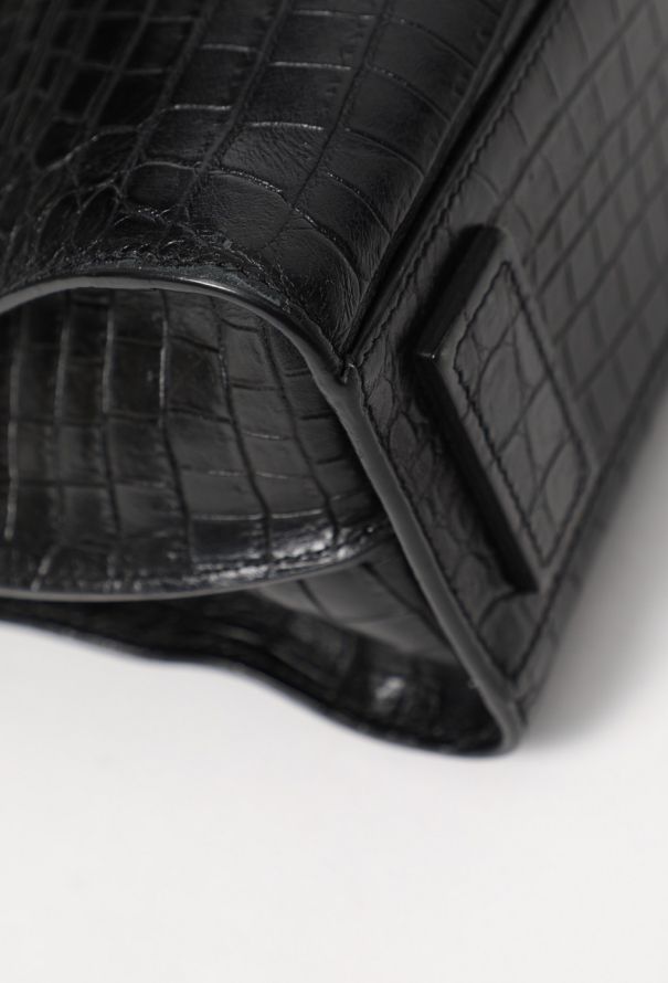 Saint Laurent Crocodile Embossed Nano Sac de Jour - 8 Saint Laurent Crocodile Embossed Nano Sac de Jour - 8