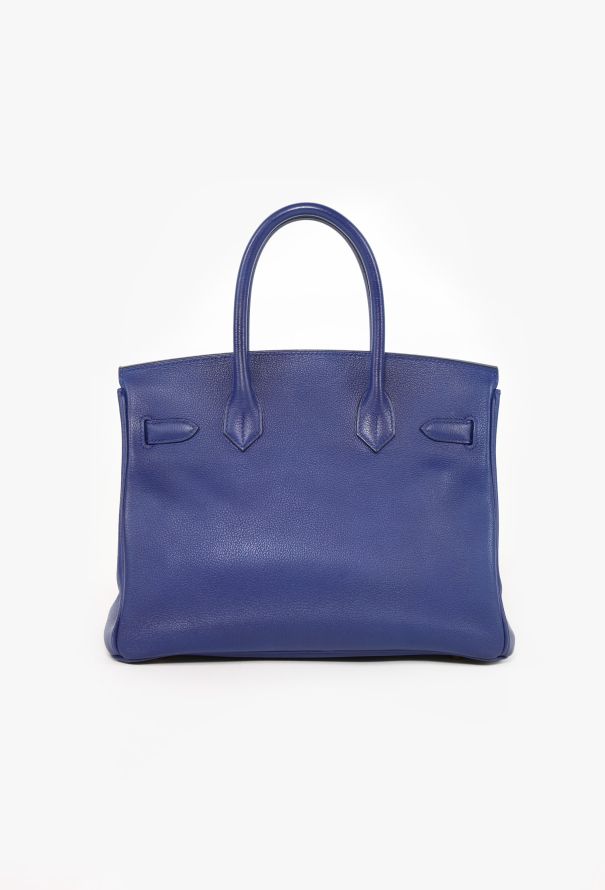 Hermès Bleu Sapphire Togo Birkin 30 - 6