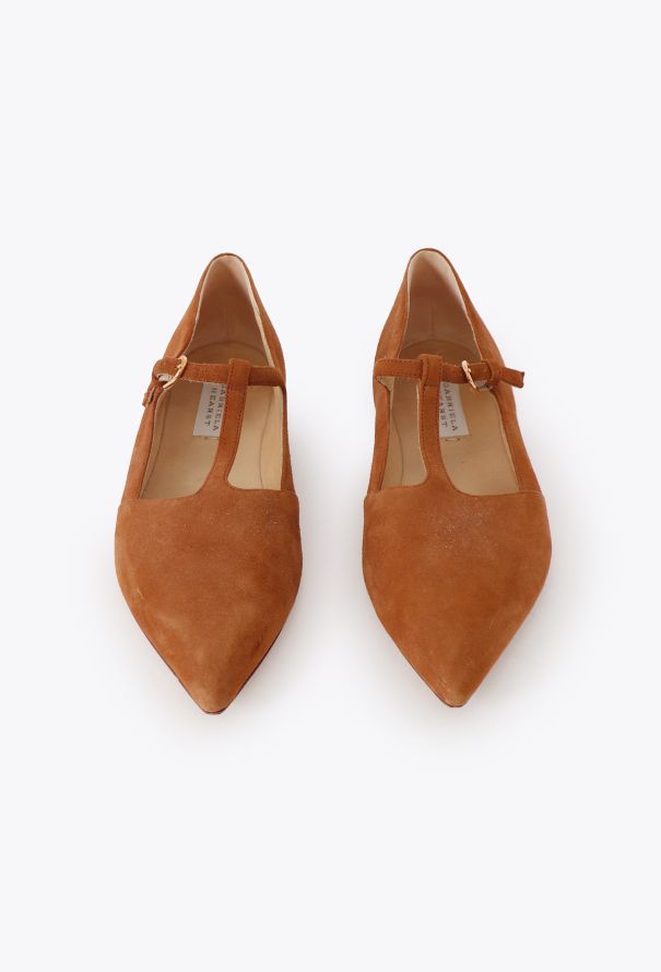 Gabriela Hearst 2023 Lola Suede Ballet Flats - 2 Gabriela Hearst 2023 Lola Suede Ballet Flats - 2