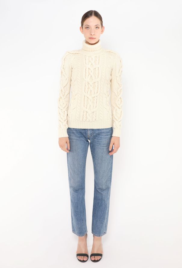 Balenciaga F/W 2006 Cableknit Sweater - 3 Balenciaga F/W 2006 Cableknit Sweater - 3