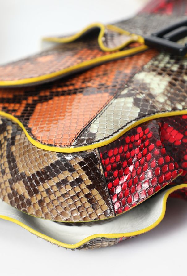 Fendi F/W 2016 Python Elaphe Waves  Baguette Bag - 10