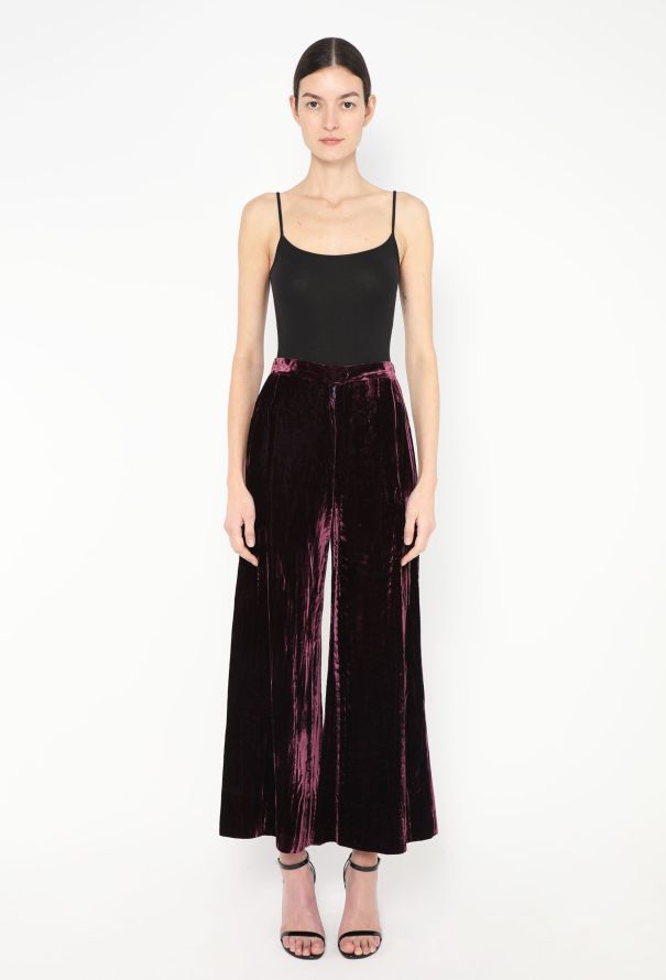 Saint Laurent RARE 1969 Crushed Velvet Safari Ensemble - 3 Saint Laurent RARE 1969 Crushed Velvet Safari Ensemble - 3