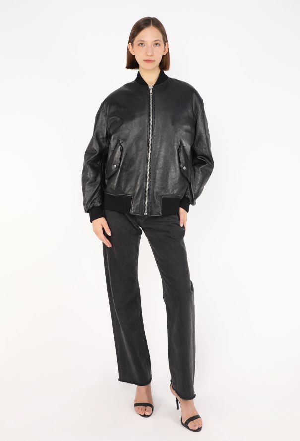Prada Lambskin Bomber Jacket, 2021 - 2