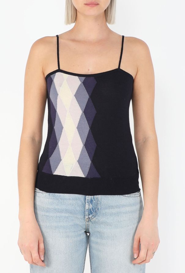 Chloé 3-Piece Argyle Ensemble, Fall 2000 - 10