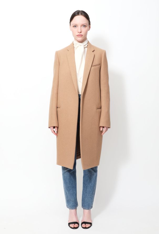 Beige crombie coat deals