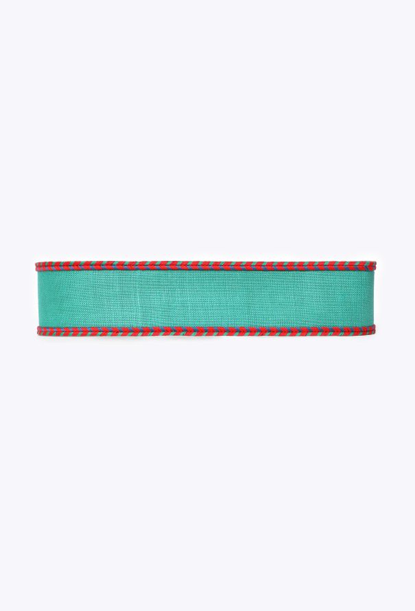 Saint Laurent Braided Canvas Belt, 1977 - 5