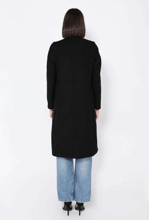 Jil Sander Wool & Cashmere Crombie Coat, 2023 - 4