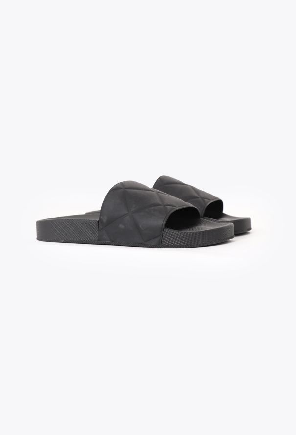 Bottega Veneta 2024 Quilted Matte Slides - 3
