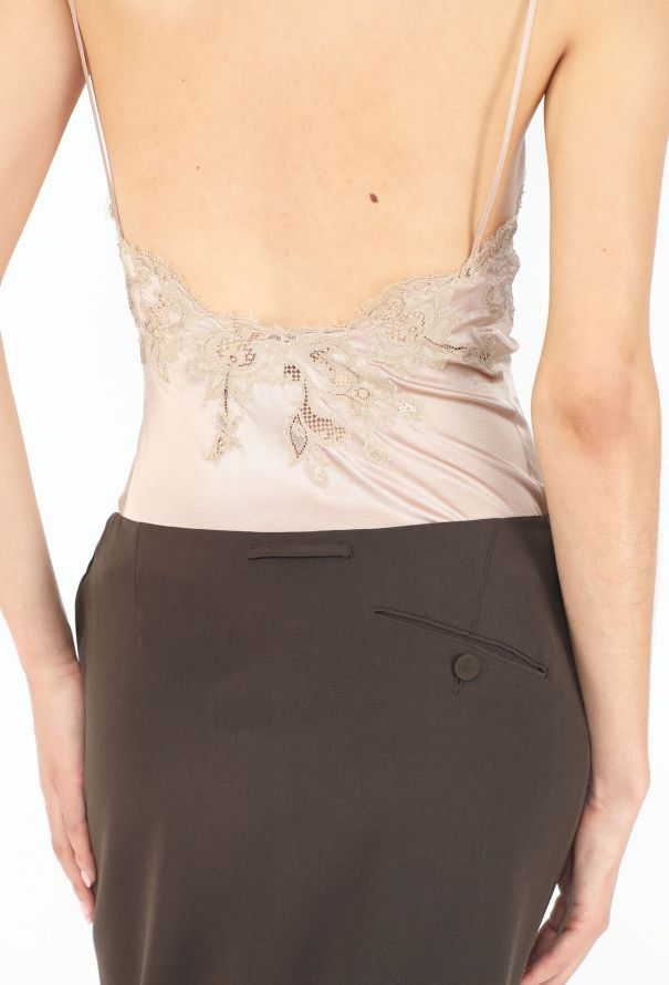 Jean Paul Gaultier F/W 2001 Lace Camisole Ensemble - 6